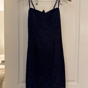 Lilly Pulitzer Navy Blue Lace Dress